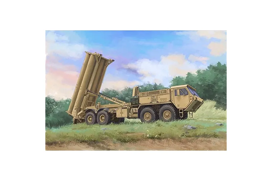 Trumpeter 1/72 Terminal High Altitude Area Defence Scaled Plastic Model Kit image 67175