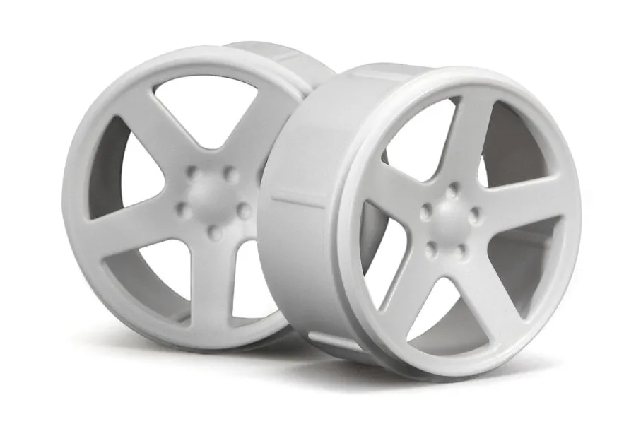 HPI 1.2&amp;quot; Micro RS4 White Rims 2Pcs image 6732