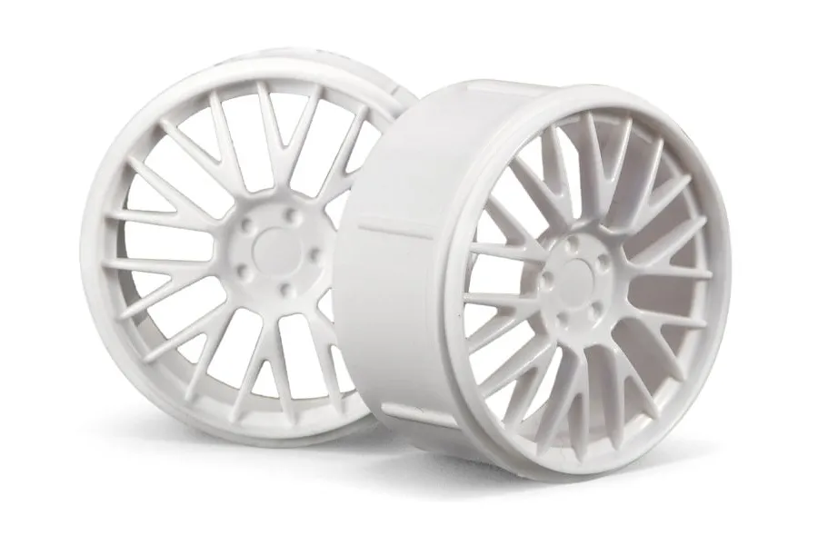 HPI 1.2&amp;quot; Micro RS4 White Rims 2Pcs image 6733