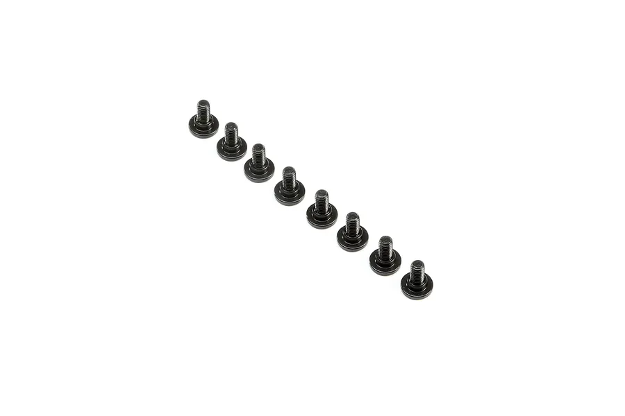 TLR Motor Mount 4x8mm Step Screw 8Pcs image 67336