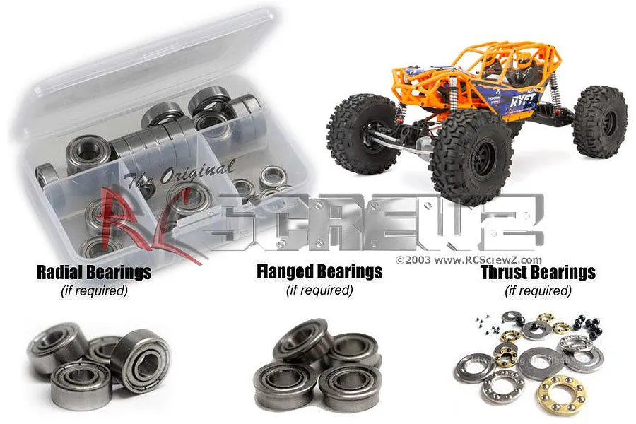 RC Screwz RBX10 Ryft Complete Metal Shielded Bearing Kit image 67376