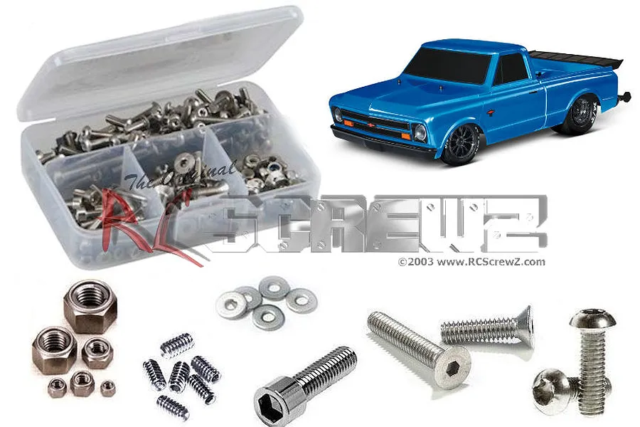 RC Screwz Drag Slash Complete Stainless Screw Kit image 67389
