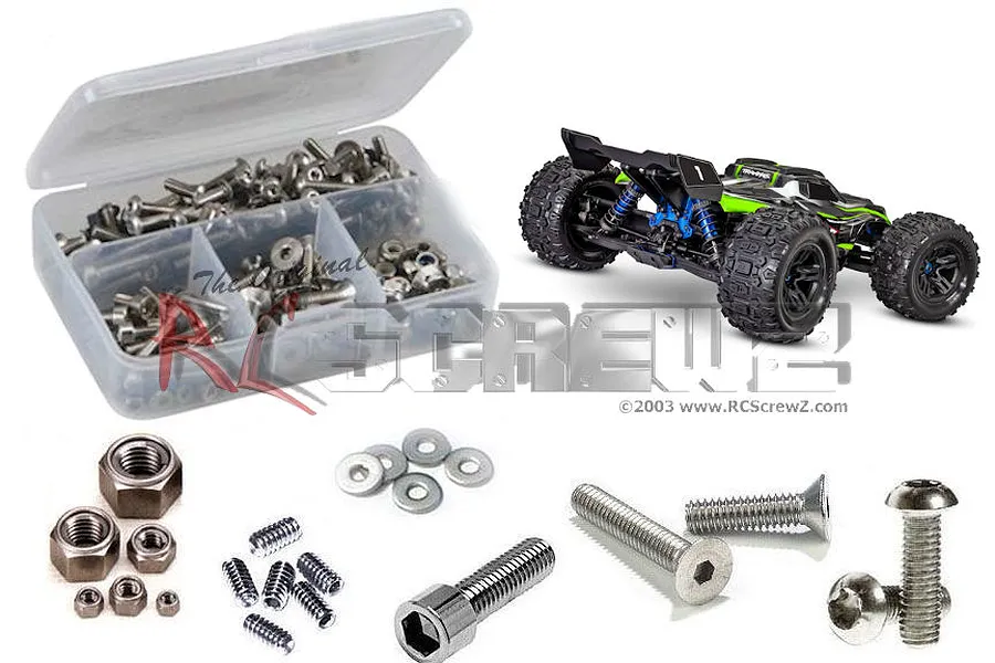 RC Screwz Sledge 4×4 Complete Stainless Screw Kit image 67390