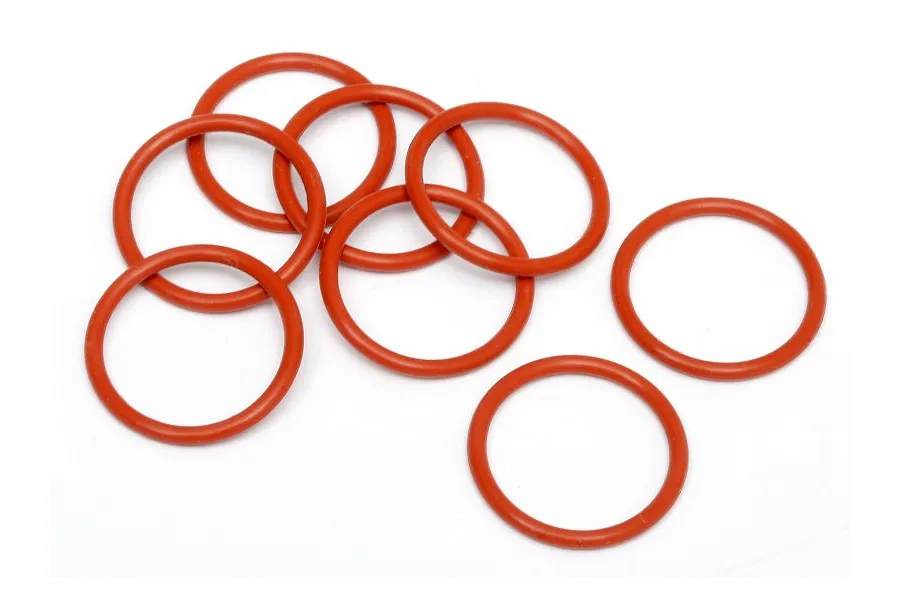 HPI 15x1.5mm Orange O-Rings 8Pcs image 6740