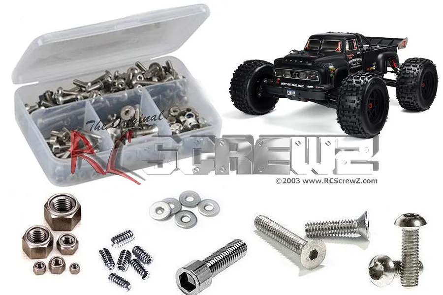 RC Screwz Notorious 6s V5 Complete Stainless Screw Kit image 67395