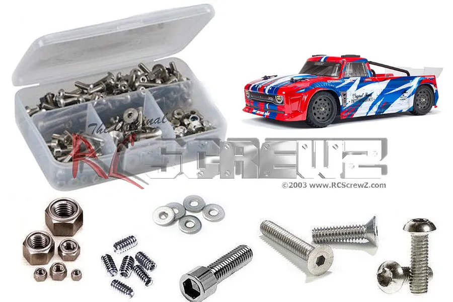 RC Screwz Infraction 4×4 Mega Complete Stainless Screw Kit image 67399