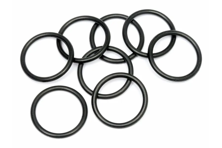 HPI 20x2.5mm Black O-Rings 8Pcs image 6741