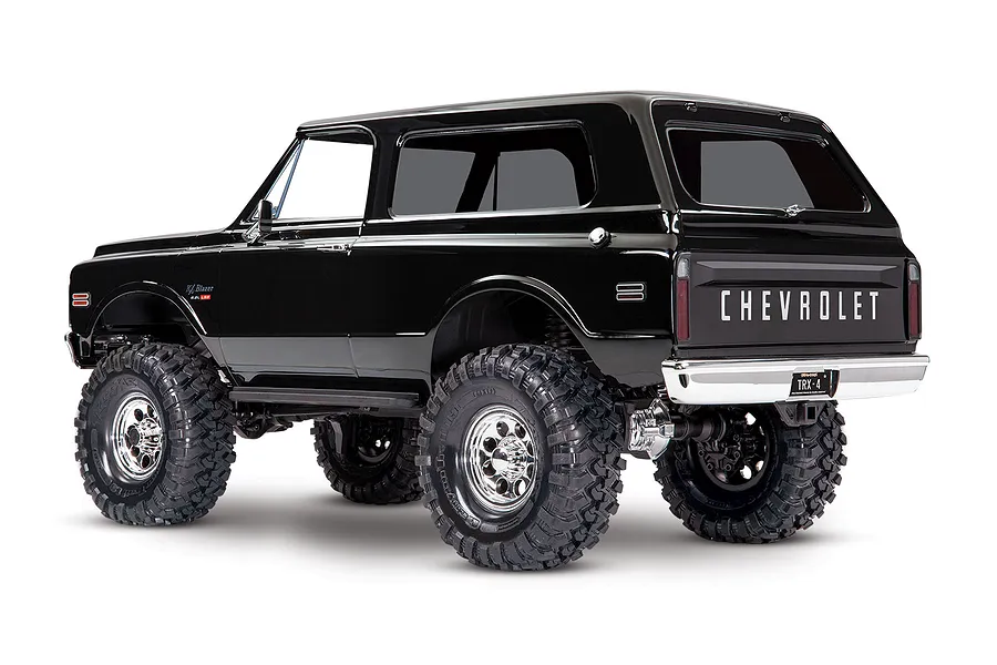 Traxxas 1/10 1969 Chevrolet Blazer Painted Body Shell w/ Hardware &amp;amp; Decals - Black image 67419