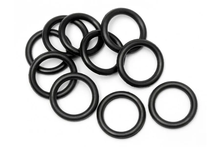 HPI 10x2mm Black O-Rings 10Pcs image 6744