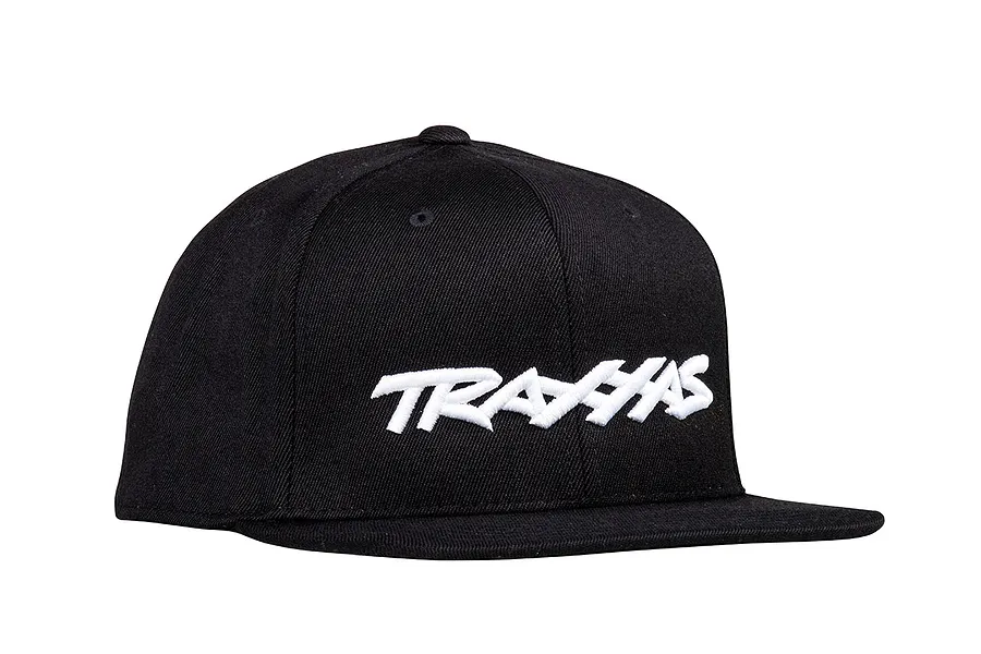 Traxxas Snap Hat Black Flat Bill Cap image 67432