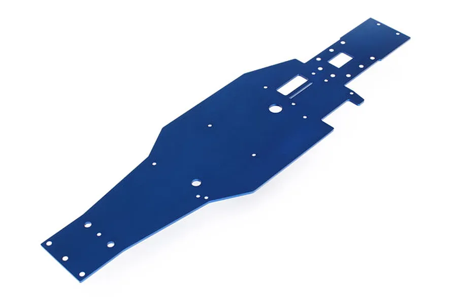 Traxxas Blue Aluminium Lower Main Chassis image 67452
