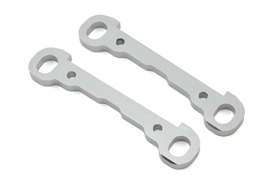 Losi Silver Aluminium Front Hinge Pin Brace 2Pcs image 67512