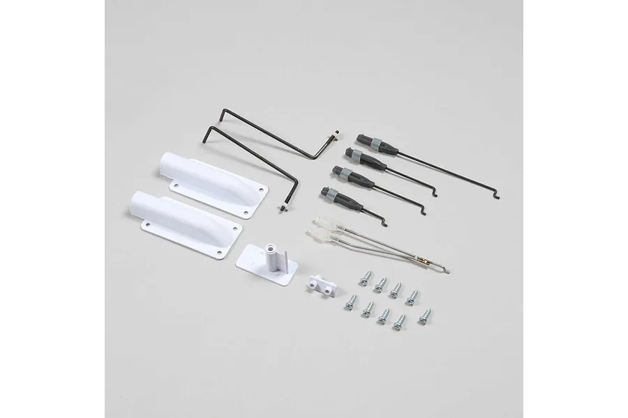 E-Flite Habu STS Pushrod with Clevis Set Servo Covers image 67513