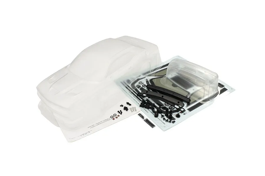 Kyosho 1/10 Fazer Mk2 Dodge Challenger Clear Unpainted Body Shell image 67550