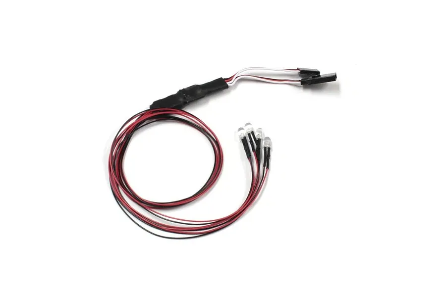 Kyosho LED Light Unit (?5/4 Bulbs/L=400/Clear) image 67563