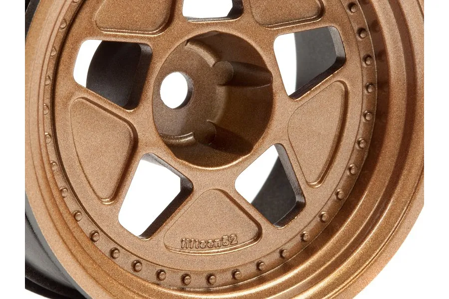 HPI 1.9&amp;quot; Fifteen52 Tarmac R43 Bronze Rims 2Pcs w/ 10mm Offset image 67610
