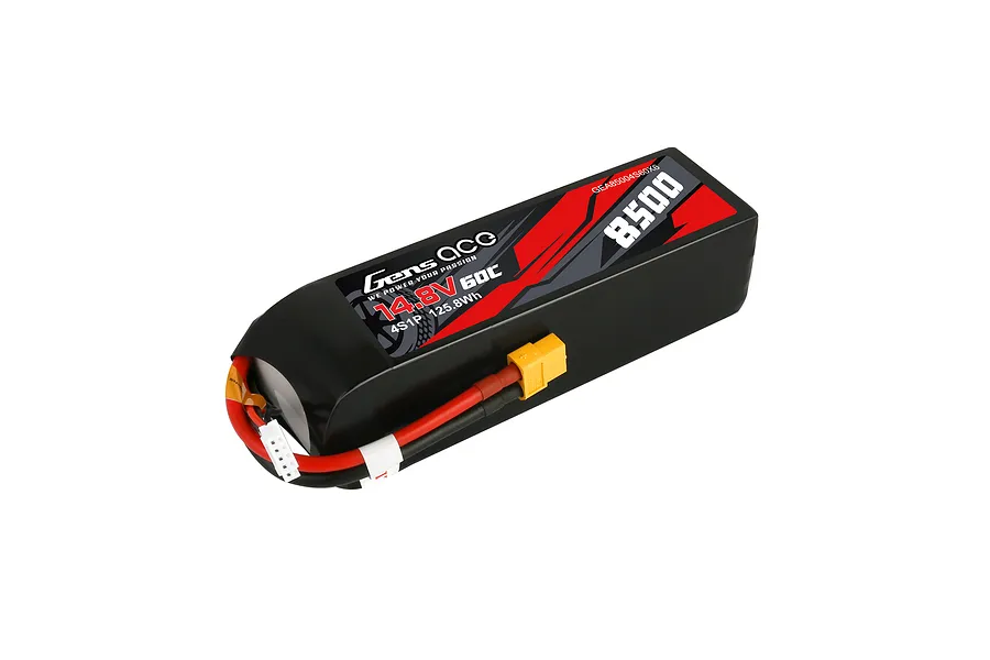 Gens Ace 14.8v 8500mAh 60C Soft Case LiPo Battery image 67663