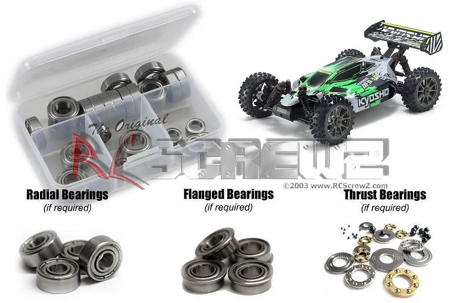 RC Screwz Inferno Neo 3.0 Type 2 Metal Shielded Bearing Kit image 67675