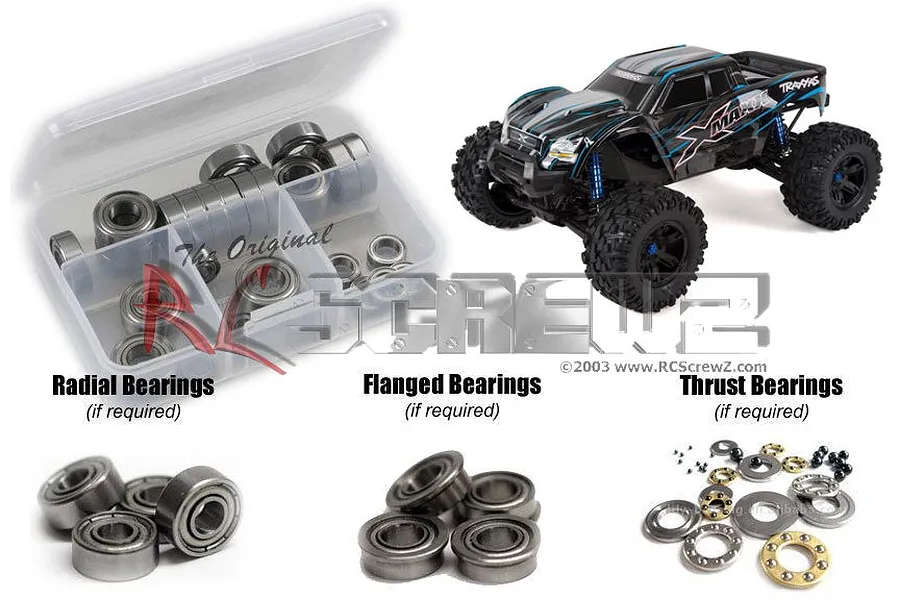 RC Screwz X-Maxx 8S Metal Shielded Bearing Kit image 67676