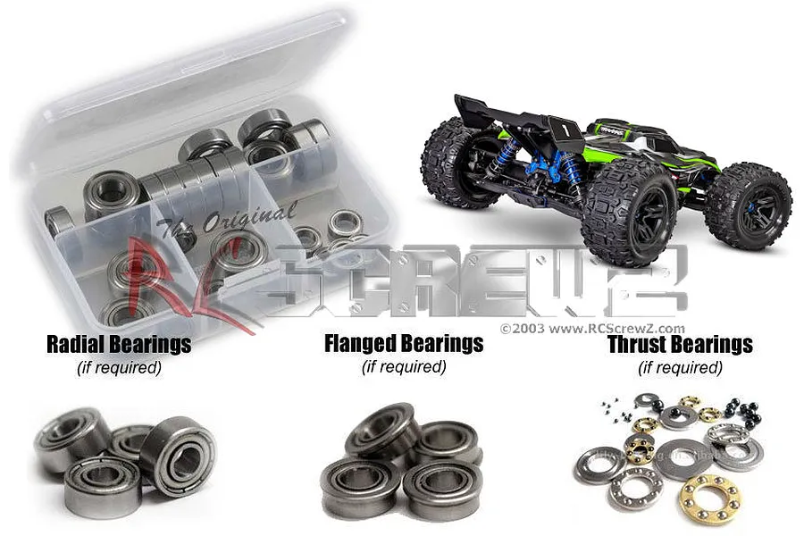 RC Screwz Sledge 4x4 Metal Shielded Bearing Kit image 67685