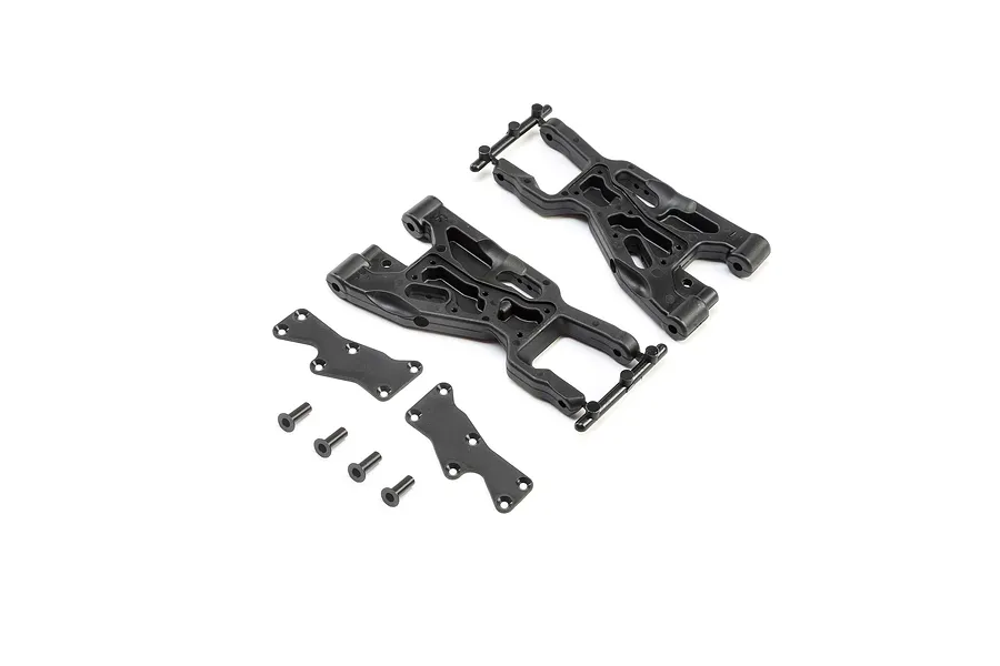 TLR 8X Elite Front Suspension Arms w/ Inserts 2Pcs image 67734