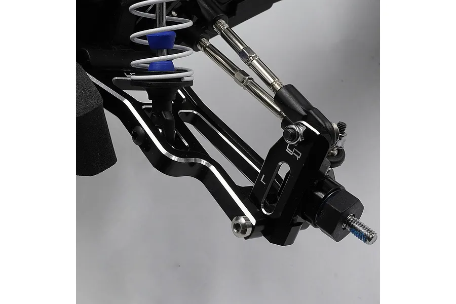 Yeah Racing Slash Black Aluminium Front Steering Hubs 2Pcs image 67771