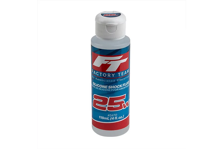Factory Team 25w (275 cSt) Silicone Shock Oil 118ml image 67778