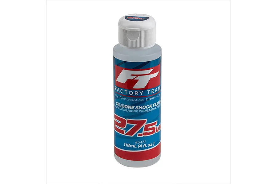 Factory Team 27.5w (313 cSt) Silicone Shock Oil 118ml image 67779