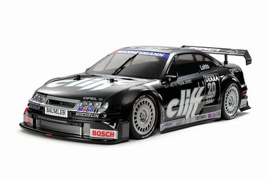 Tamiya TT-01E Opel Calibra V6 Cliff RC Touring Car Electric 4WD 1/10 Scale Kit (No ESC) - Black image 67825