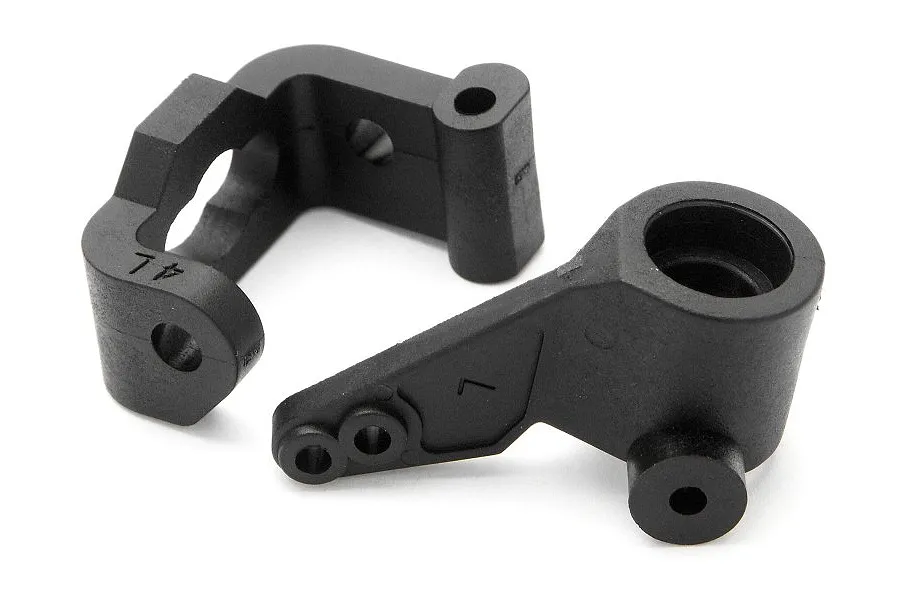 HPI Sprint 2 Left &amp;amp; Right Front Steering Hub/Hub Carrier Set (4 &amp;amp; 6 Degrees) image 6785