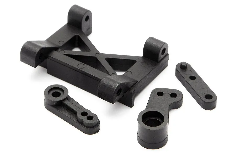 HPI Sprint 2 Centre Post/Servo Horn/Steering Crank Set image 6789