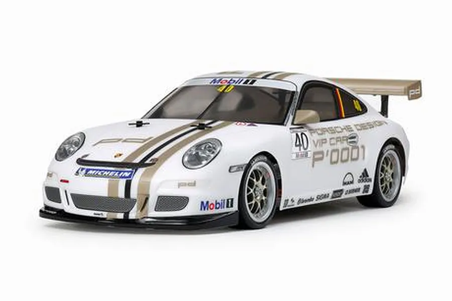 Tamiya TT-01E 2008 Porsche 911 GT3 Cup VIP RC Touring Car Electric 4WD 1/10 Scale Kit (no ESC) image 67895