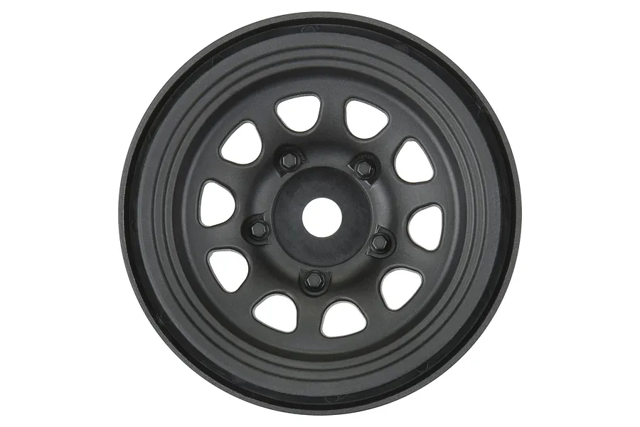 Pro-Line 1.55&amp;quot; Black Keystone Beadlock Rims 2Pcs image 67918