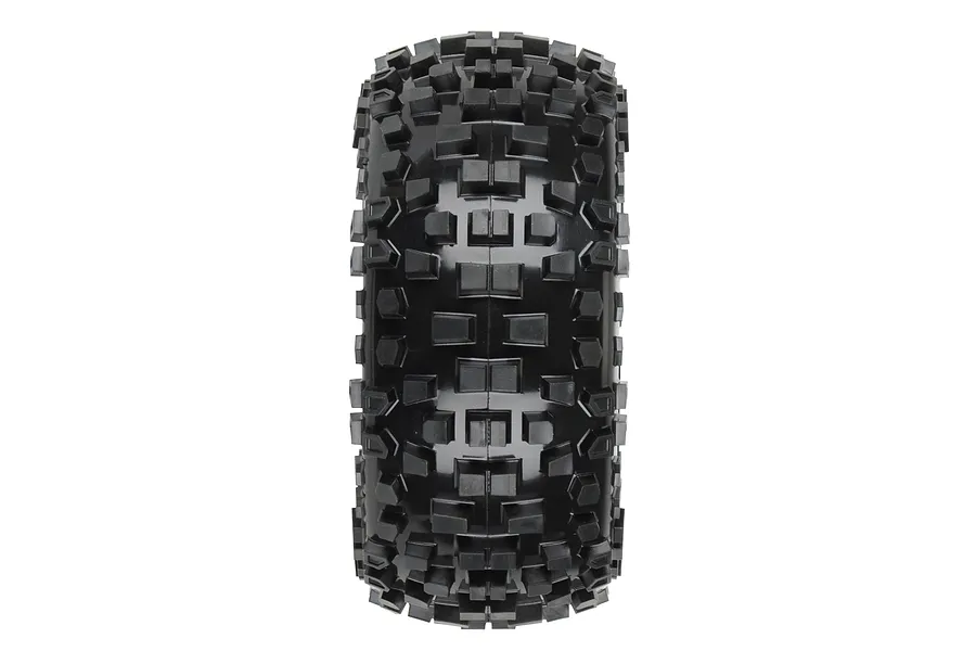 Pro-Line 2.2/3.0&amp;quot; Badlands SC Tyres on Black Raid Rims - Glued Wheels 2Pcs image 67948