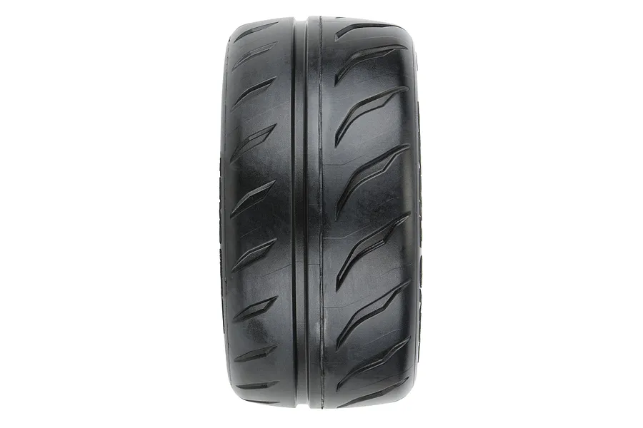 A single Pro-Line Toyo Proxes R888R RC tyre viewed from the tread side, showing the performance tread pattern on a white background.