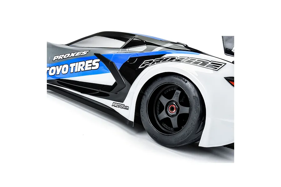 Pro-Line 2.9&amp;quot; Rear Toyo Proxes R888R S3 53/107 Belted Tyres on Black Rims 2Pcs image 6