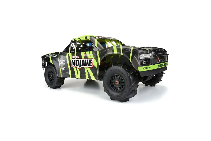 Pro-Line 2.4/3.3&amp;quot; Dumont Mojave Paddle Tyres on Black Split Six Rims - Glued Wheels 2Pcs image 6