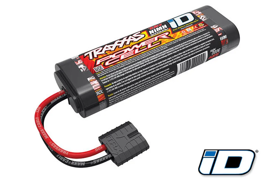 Traxxas Power Cell 7.2v 3000Mah iD NiMH Battery image 68103