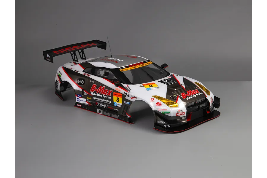 Killerbody 1/10 Nismo GT-R GT3 Unpainted Body Shell w/ Decal Sheet &amp;amp; Accessories image 68127