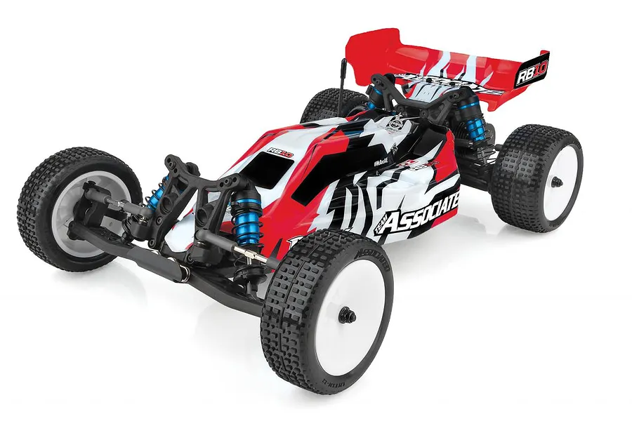 Team Associated RB10 RC Buggy Electric 2WD 1/10 Scale RTR - Red image 68192