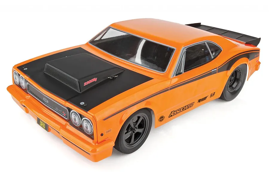 Team Associated DR10 RC Drag Car Electric Brushless 2WD 1/10 Scale RTR - Orange image 68224