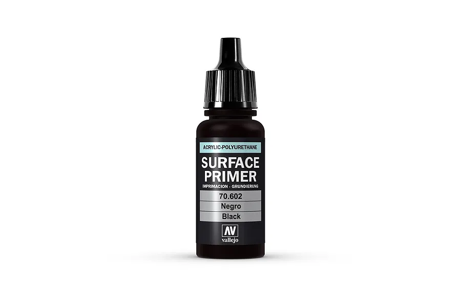 Vallejo Surface Primer Black 17ml image 68274