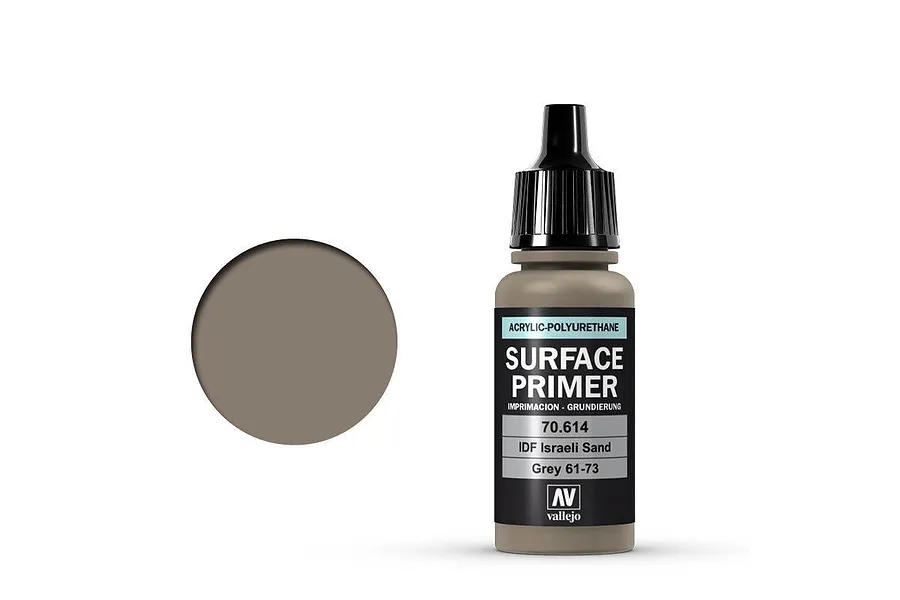Vallejo Surface Primer IDF Israelí Sand Grey 61-73 17ml image 68291