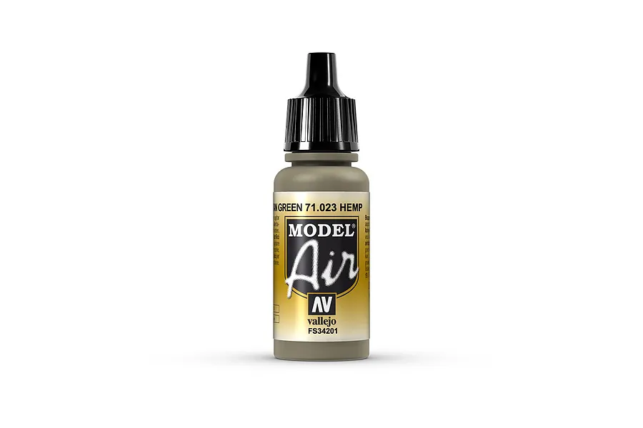 Vallejo Model Air Hemp Acrylic Airbrush Paint 17ml image 68320