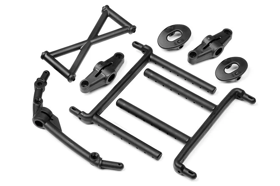 HPI 5SC/5T Front &amp;amp; Rear Body Mount Set image 6839