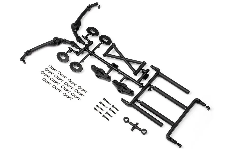 HPI 5SC/5T Front &amp;amp; Rear Body Mount Set image 6840