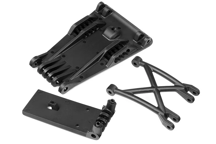 HPI 5SC/5T Bumper &amp;amp; Skid Plate Set image 6848