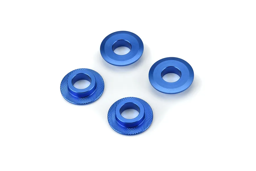 Pro-Line 1/5 Blue Aluminium Billet Adapter Washers 4Pcs image 68616