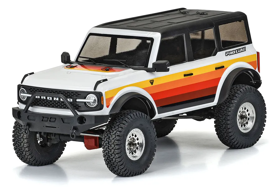 Pro-Line 1/10 2021 Ford Bronco Unpainted Body Shell w/ Accessories - 12.3&amp;quot; (313mm) Wheelbase image 68618