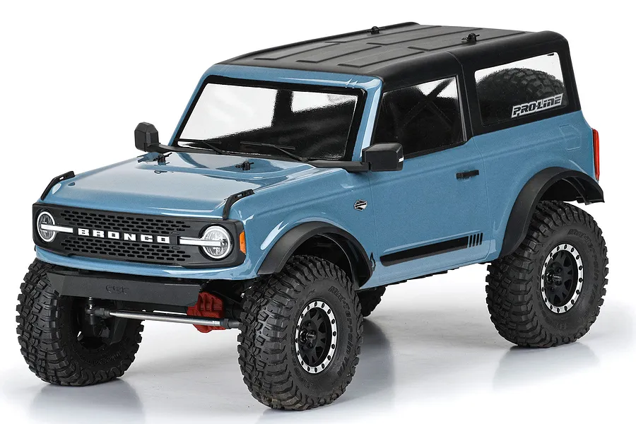 Pro-Line 1/10 2021 Ford Bronco Unpainted Body Shell w/ Accessories - 11.4&amp;quot; (290mm) Wheelbase image 68621